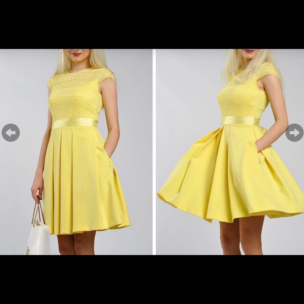 Lace Flare Dress